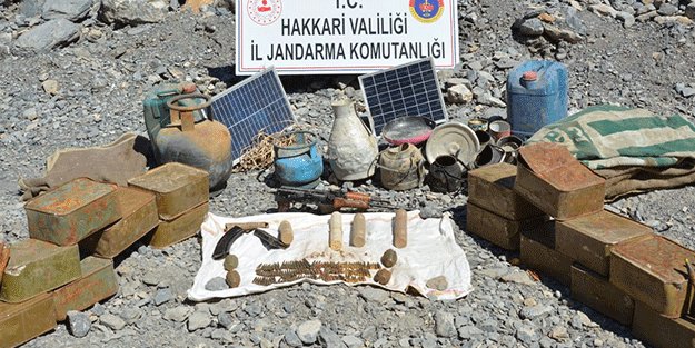 Mühimmat ele geçirildi! PKK’ya darbe