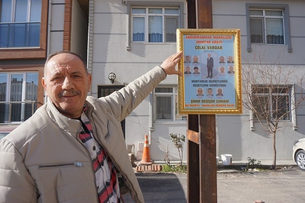 Muhtar adayından ilginç uygulama