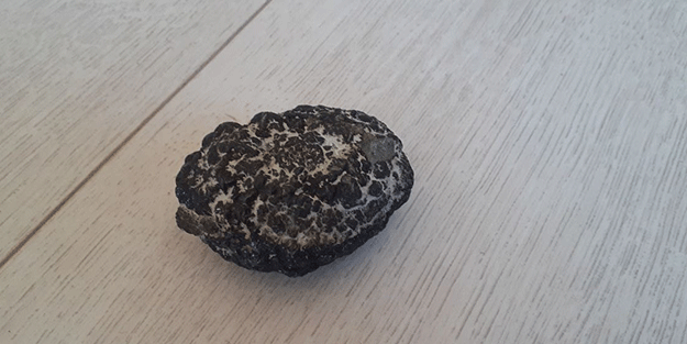 Muhtar bulduğu taşın incelenmesini istiyor