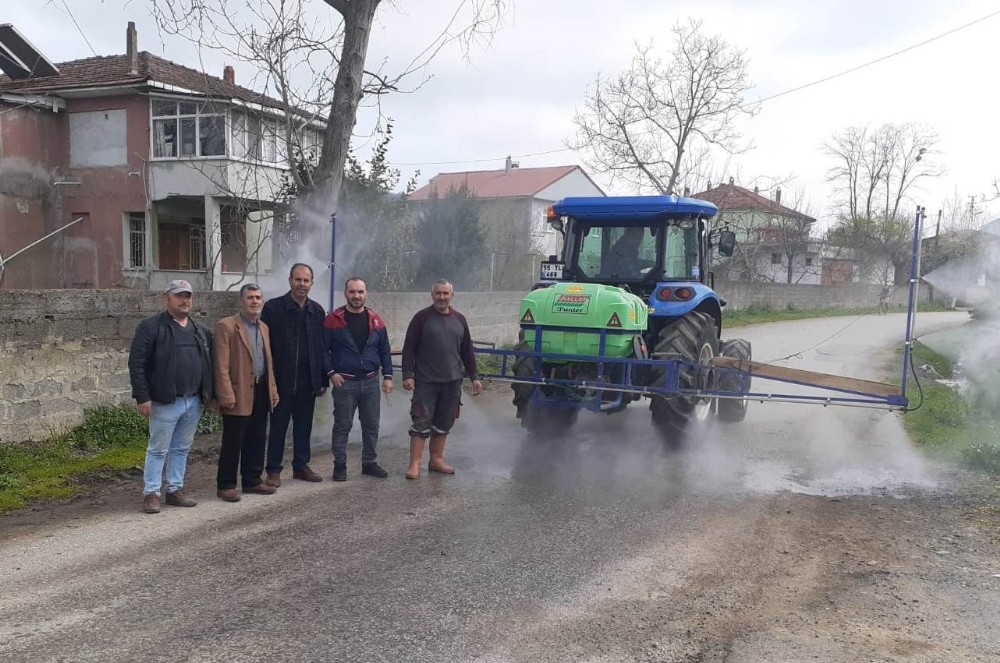 Muhtardan mahalleye ilaçlama 