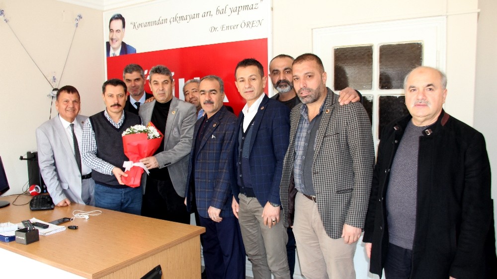 Muhtarlar 10 Ocak’ta gazetecileri unutmadı 