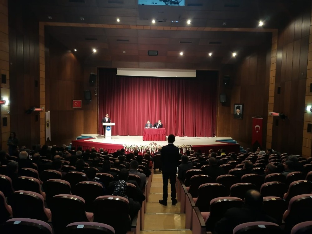 Muhtarlar ile yıllık değerlendirme toplantısı yapıldı 