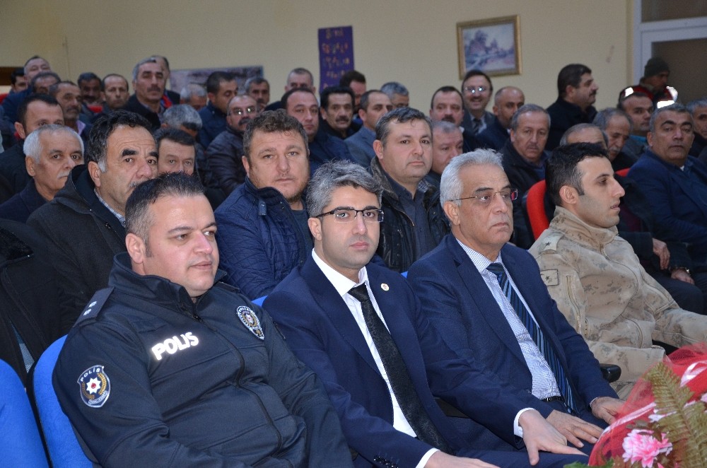 Muhtarlar uyuşturucu ve hırsızlık konularında uyarıldı 