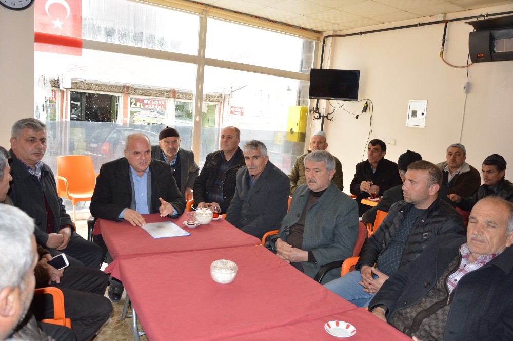 Muhtarlara kenevir ekimi anlatıldı 