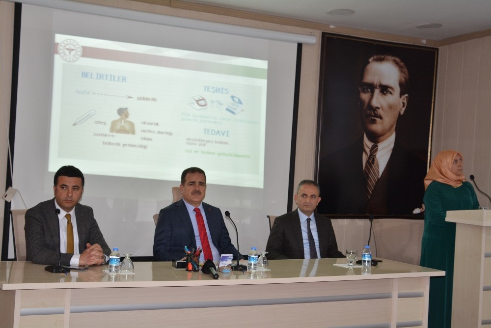 Muhtarlara üst solunum yolu eğitimi 