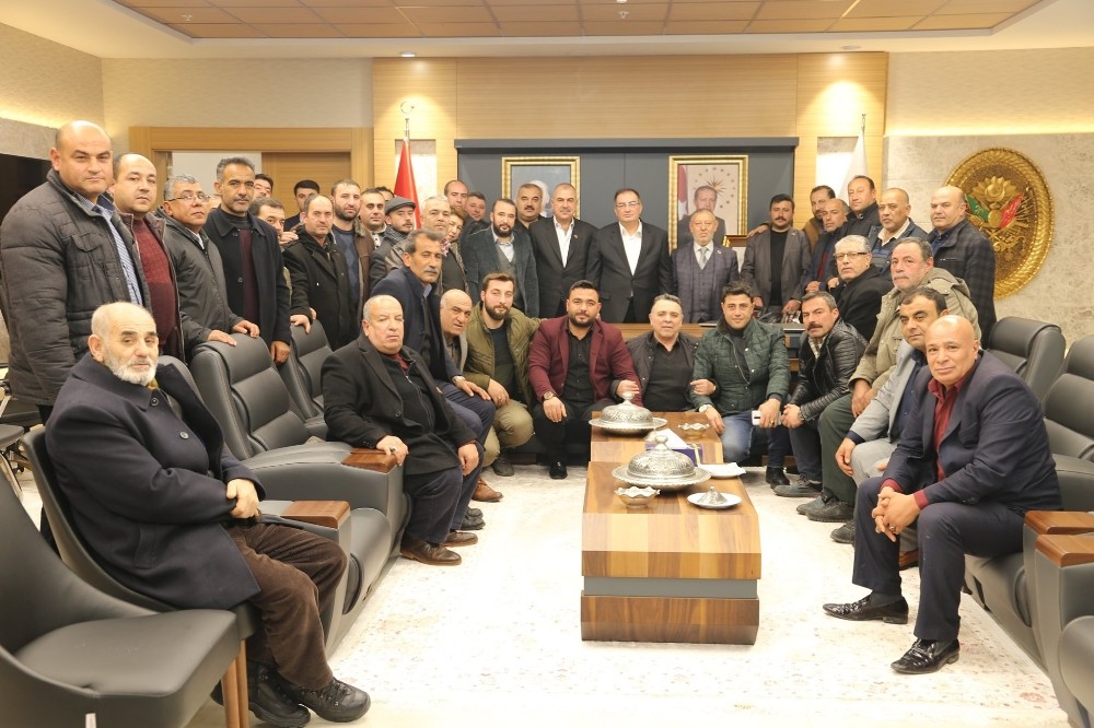 Muhtarlardan Başkan Bulut’a destek 