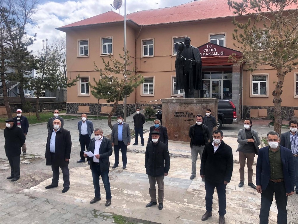 Muhtarlardan Vali Masatlı’ya tam destek 
