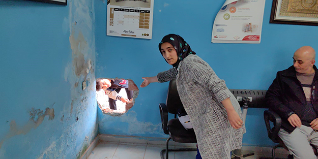 Muhtarlık binasında yeni muhtarı şoke eden manzara!