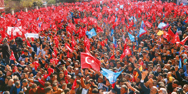 Muhteşem karşılama! Şanlıurfa Erdoğan’ı bağrına bastı