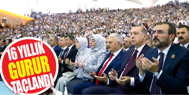 Muhteşem kutlama!