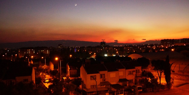 Muhteşem manzarayı görenler mest oldu!