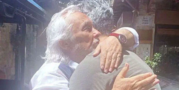 Müjdat Gezen, Gezi firarisi ile Yunan Adası’nda görüştü