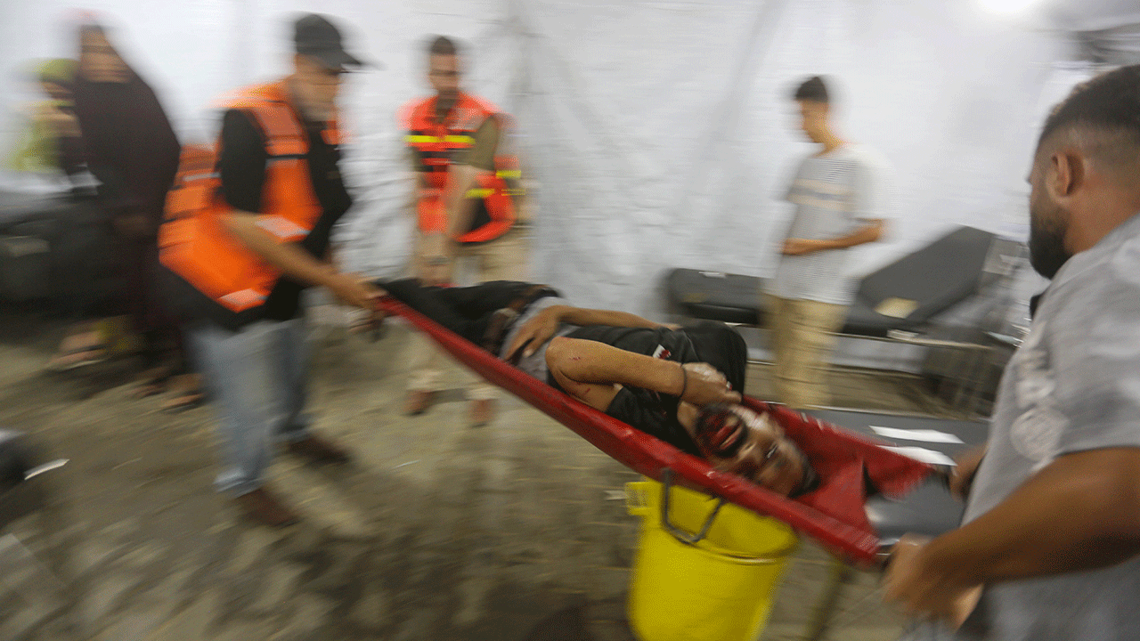 Mülteci kampına saldırı!