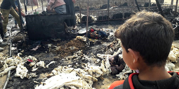 Mülteci kampında feci olay! 1 kişi hayatını kaybetti