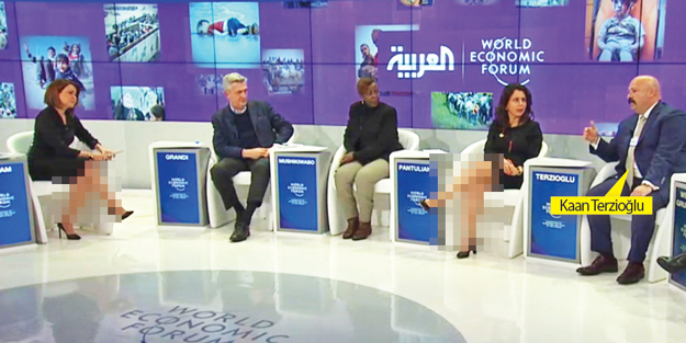 Mültecilerin sesi Davos’ta yankılandı