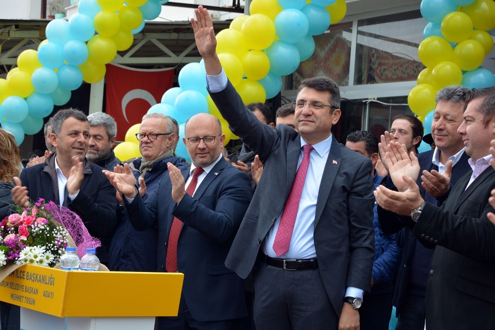 Mumcular’da Mehmet Tosun izdihamı 