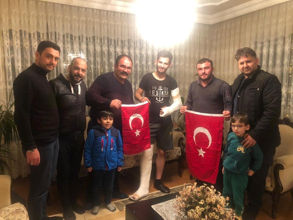 Münbiç gazisinden İdlib gazisine ziyaret 