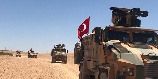 Münbiç hattında 47'nci devriye tamamlandı!