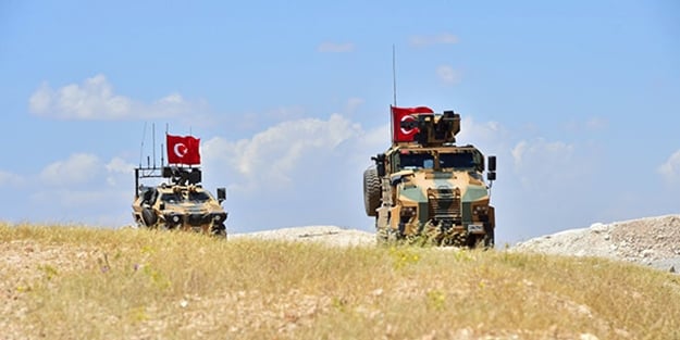 TSK'dan Münbiç'te 14'üncü devriye