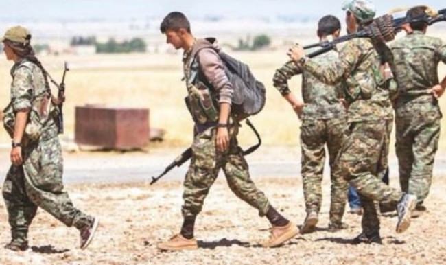 Münbiç’te terör örgütü PKK’ya büyük tepki