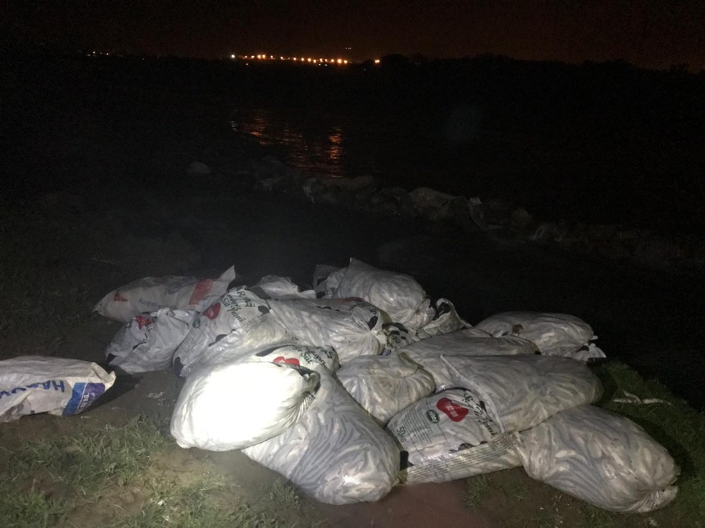 Muradiye`de 3,5 ton kaçak avlanmış balık ele geçirildi 