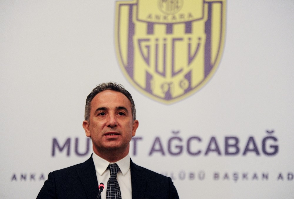 Murat Ağcabağ, MKE Ankaragücü başkanlığına aday olduğunu açıkladı 