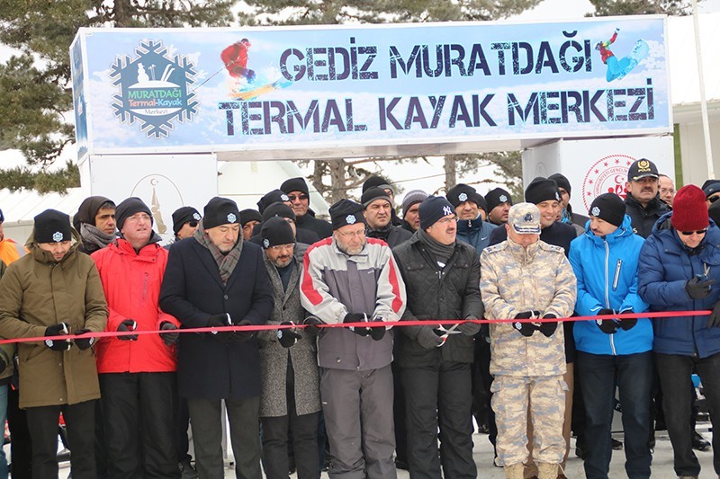 Murat Dağı’nda kayak sezonu törenle açıldı 