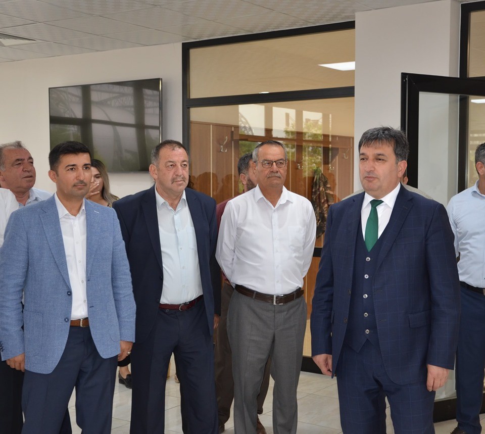 Murat Eskici personeli ile bayramlaştı 