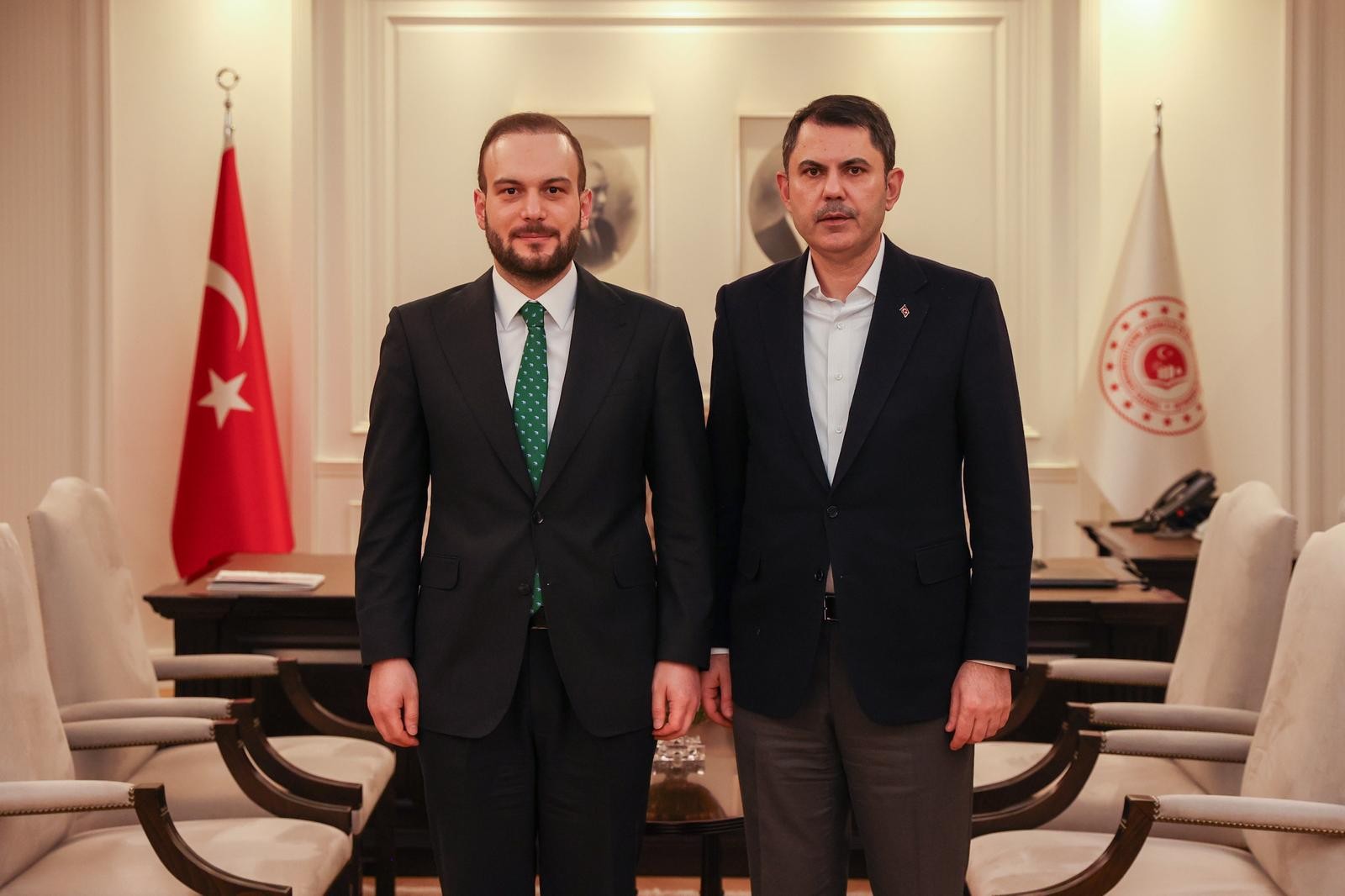 Murat Kurum, Sıfır Atık Vakfı Başkanı Samed Ağırbaş'ı COP31 şampiyonu ilan etti