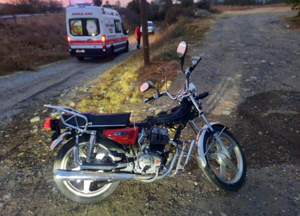Muratlı’da motosiklet kazası: 1 yaralı