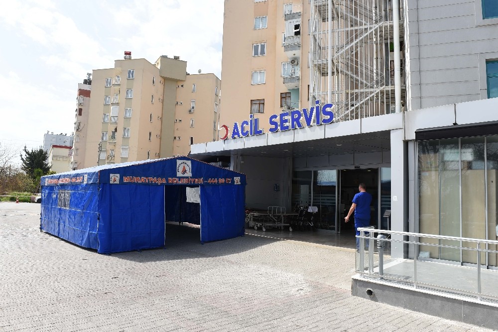 Muratpaşa’dan hastanede ön tetkikinin yapılacağı noktalara katkı 