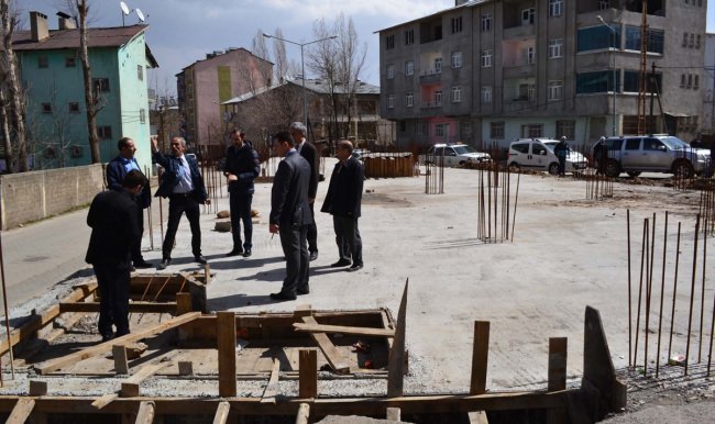 Muş Belediyesi inşaat denetimlerine başladı