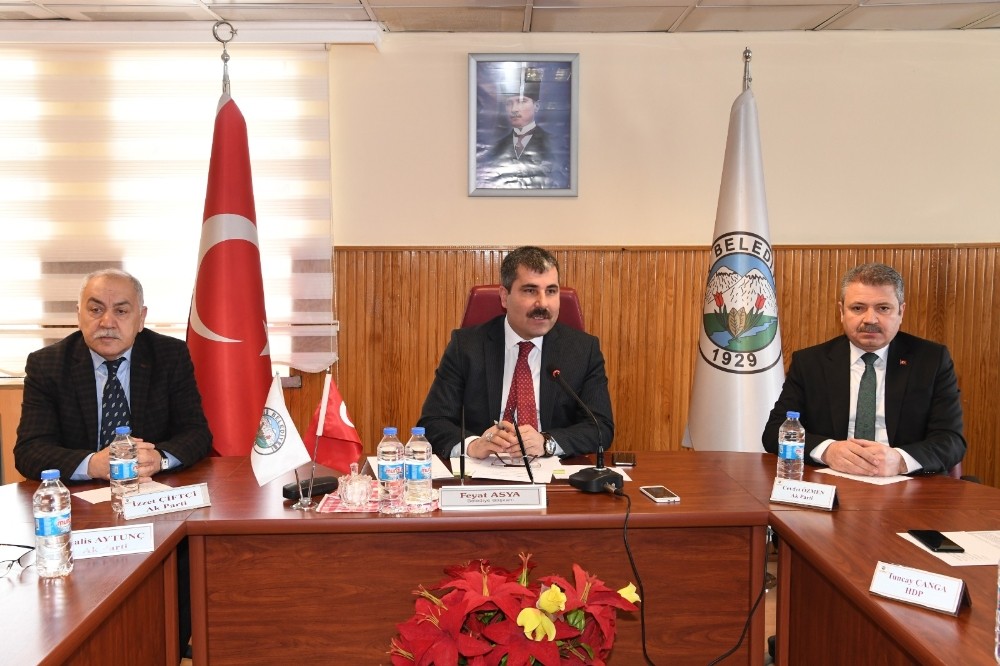 Muş Belediyesi Şubat Ayı Meclis Toplantısı yapıldı 