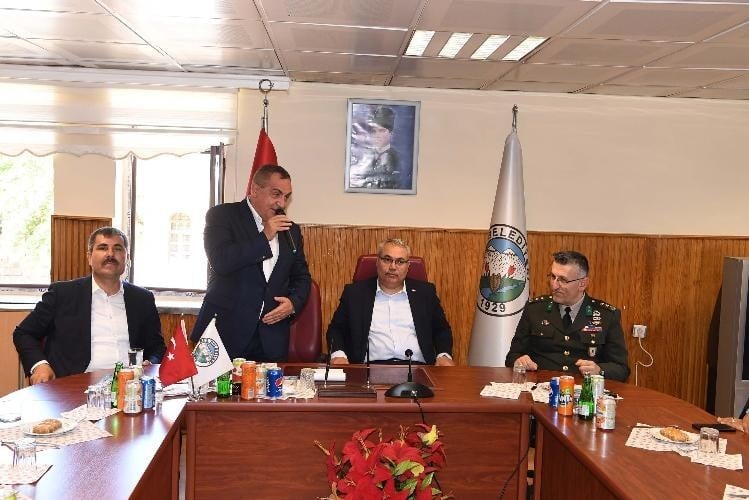 Muş belediyesinde personel bayramlaşması 