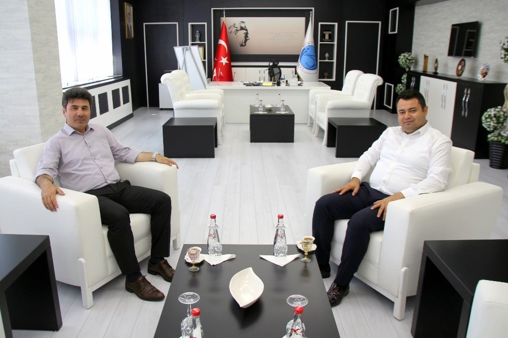 Musabeyli Kaymakamı Avcı’dan veda ziyareti 