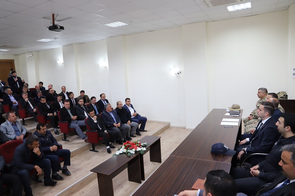 Musabeyli’de muhtarlar toplantısı 