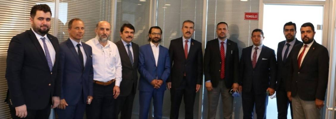 MÜSİAD Ankara Şube yöneticileri Yeni Akit temsilciliğini ziyaret etti