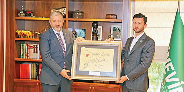 MÜSİAD Başkanı Kaan’dan Eminevim’e ziyaret