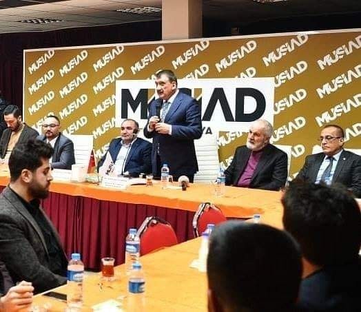 MÜSİAD dost meclisinin konuğu Başkan Gürkan oldu 
