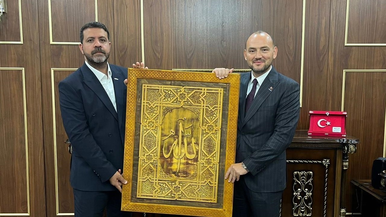 Müsiad Genel Baskanı Burhan Özdemir ve iş insanı Mehmet Bozkuş terörsüz Türkiye için bulustu