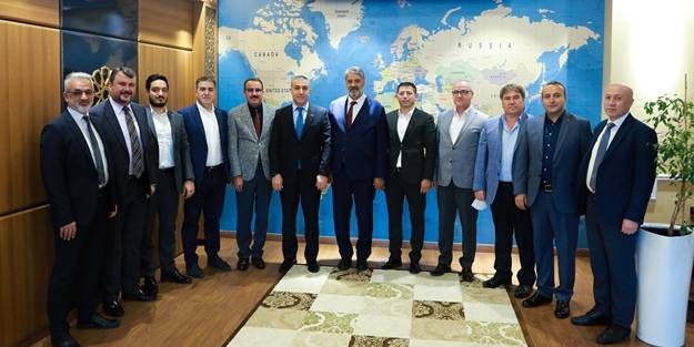 MÜSİAD'dan Rektör Polat'a ziyaret