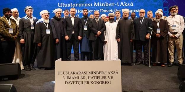 Müslüman alimler İstanbul'da! Kudüs mesajı