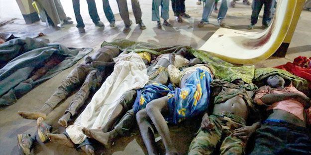 Müslüman katliamı sürüyor