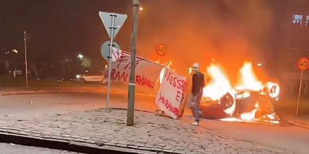 Müslümanlar üzgün iken Avrupalılar nasıl rahat edecek? Kur'an-ı Kerim saldırıları sonrası İsveç'te isyan başladı...