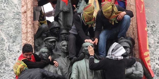 Müslümanlara ateş püsküren Kemalistler, PKK'lılara sessiz!
