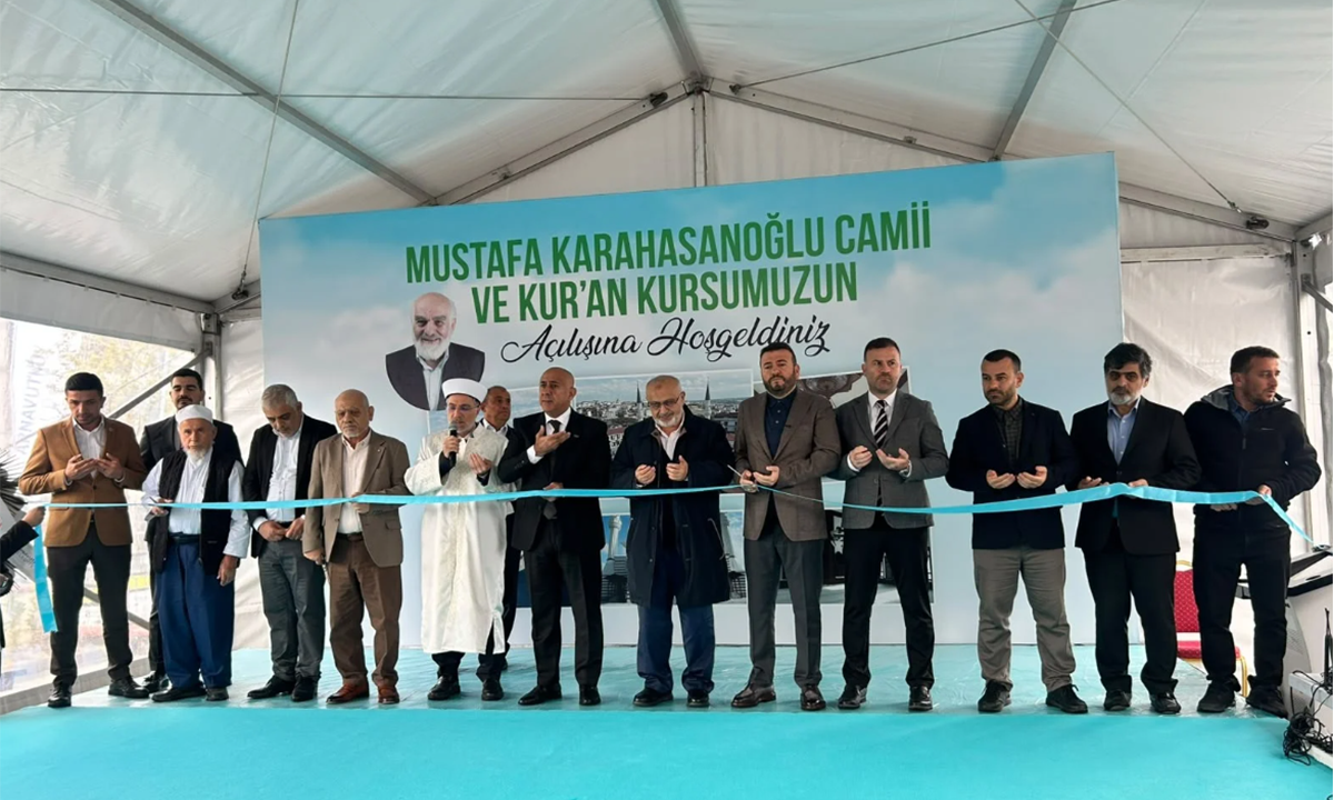 Müslümanlara hayırlı olsun! Mustafa Karahasanoğlu Külliyesi dualarla açıldı