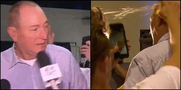 Müslümanları suçlayan hadsiz Avustralyalı senatöre 'yumurtalı' protesto