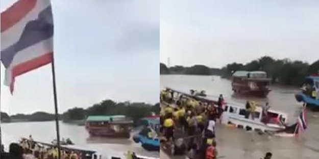 Müslümanları taşıyan feribot battı! 13 ölü