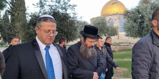 Müslümanların ilk kıblesine saldırı! Arap Birliği'nden İsrailli bakanın provokasyonuna tepki