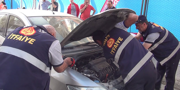 Kentte 90 santimlik engerek paniği